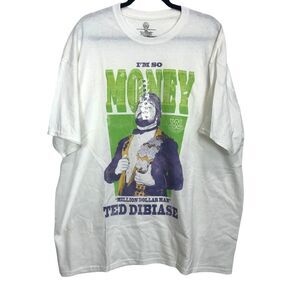 I'm So Money Million Dollar Man Ted Dibiase WWE Wrestling Graphic T Shirt NEW 2X